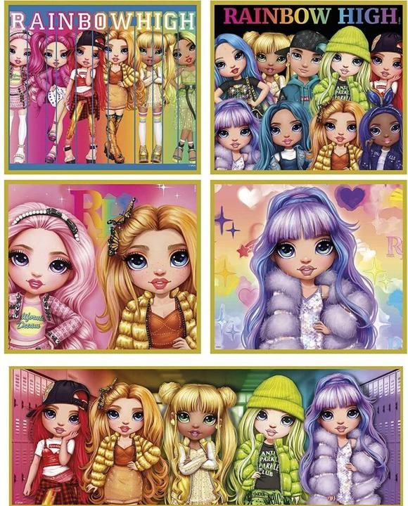 Actual product image Clementoni Puzzle 10 in 1 Rainbow High 20273 (10 pieces)