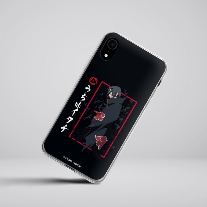 Produktbild DeinDesign Silikon Hülle für Apple iPhone Xr Handyhülle Case Smartphone Schutzhülle Itachi Uchiha Naruto (Apple iPhone XR)