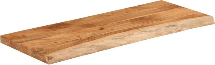 VidaXL Tischplatte Rechteckig Baumkante Holzplatte Möbelplatte Massivholz Akazie
