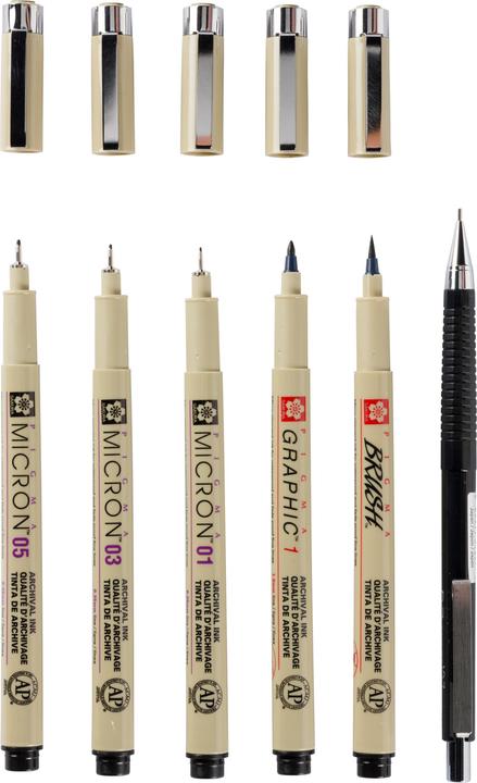 Immagine prodotto Sakura Pigma (Nero, 6 x)