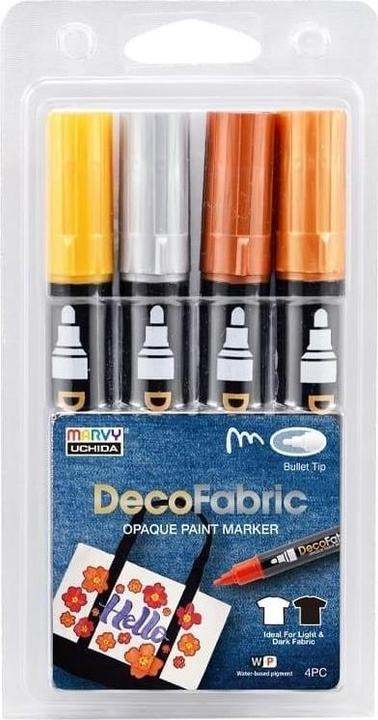 Produktbild Marvy Marker zum Dekorieren von Textilien, 4 Farben