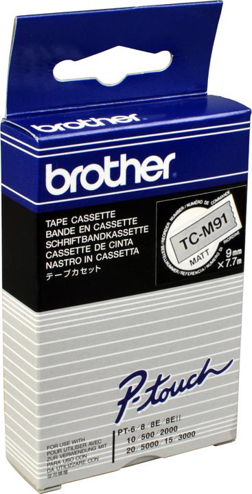 Produktbild Brother Tc-M91 (0.90 cm, Schwarz)