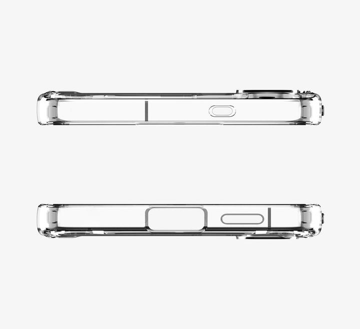 Actual product image Spigen - Ultra Hybrid MagSafe - Samsung Galaxy S25 FE - Clear / White (Samsung Galaxy S25 FE)