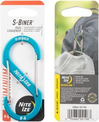 Immagine prodotto Nite Ize S-Biner#4 doppio in alluminio