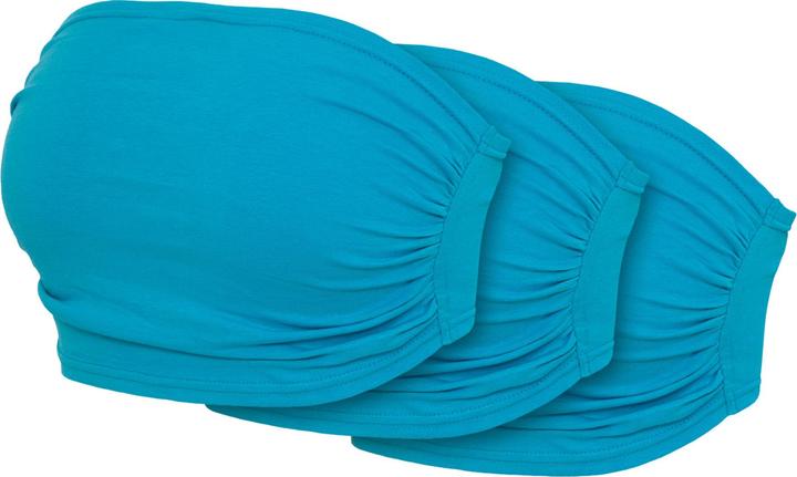 Produktbild Urban Classics Ladies Bandeau Top 3-Pack (3er Pack)