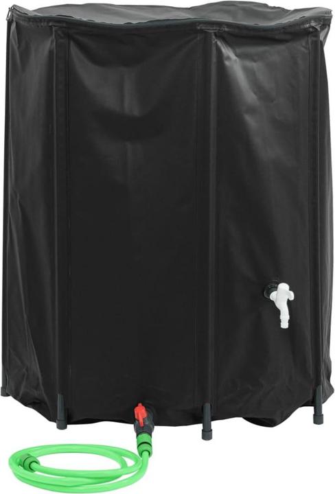 Actual product image vidaXL Wassertank mit Wasserhahn Faltbar 1250 L PVC (1250 l)