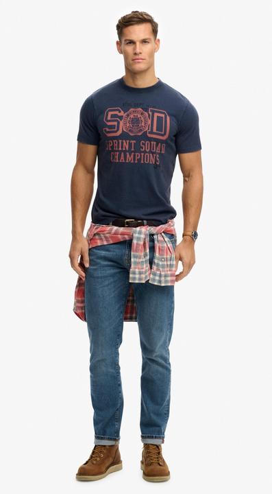 Actual product image Superdry Vintage Prep Relaxed Tee (M)