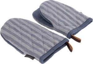 Image du produit Linen & More Gant de four Mini Selina indigo 2pcs.