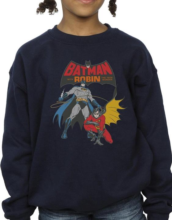 Produktbild Batman And Robin Sweatshirt Mädchen (128)