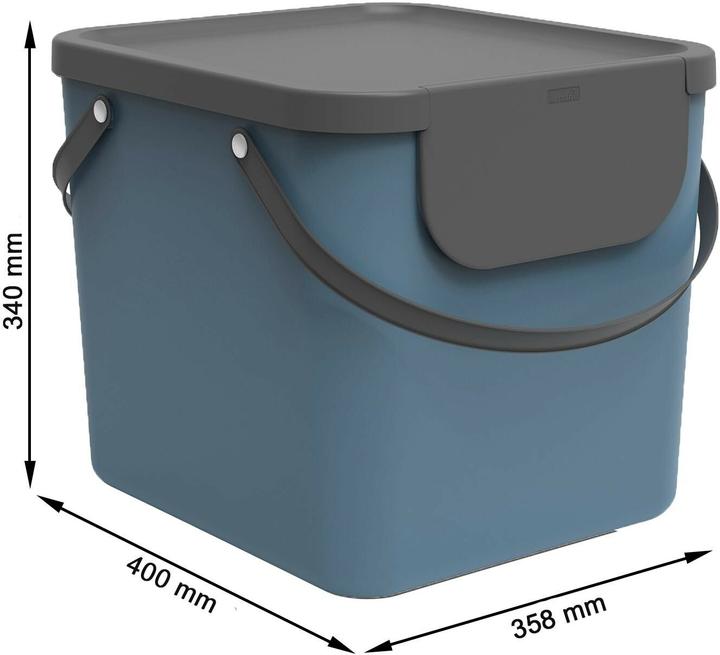 Image du produit Rotho Bac de recyclage Albula 40 l, bleu (40 l)