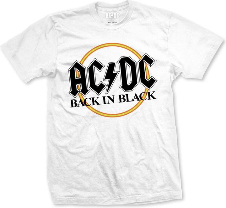 Immagine prodotto AC/DC Back in Black Circle Uomo (XXL)