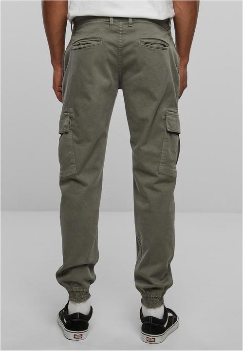 Actual product image Urban Classics Washed Cargo Twill Jogging Pants (Frequency band 38 (2600 MHz))