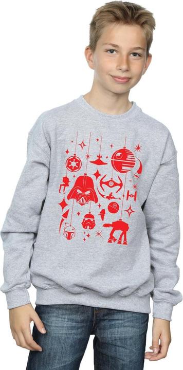 Image du produit Star Wars - Sweat CHRISTMAS DECORATIONS - Garçon (128)