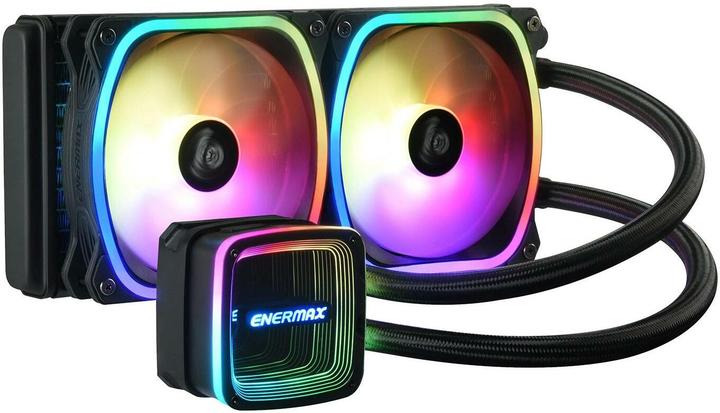 Actual product image Enermax Aquafusion II 240mm ELC-AQFA240-SQA