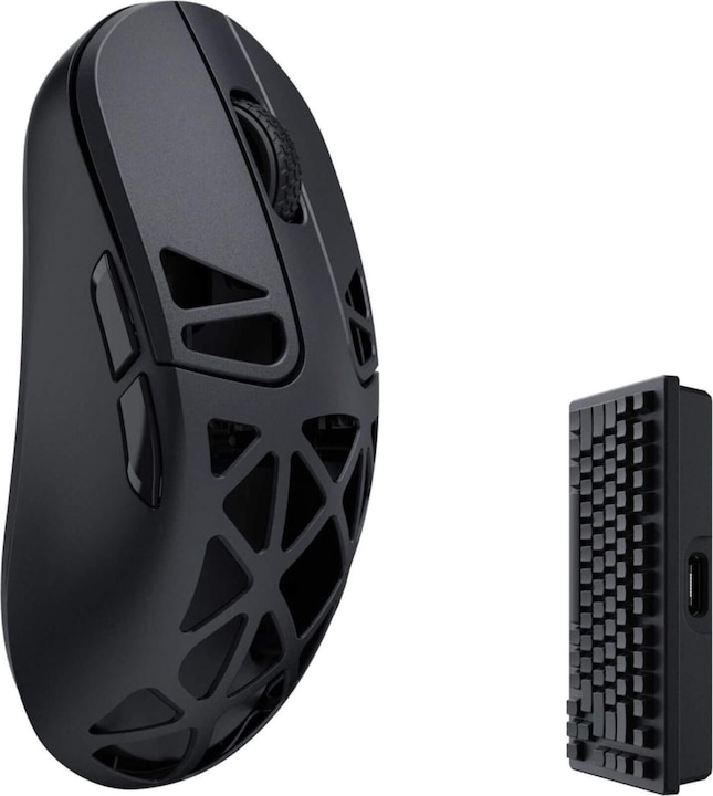 Produktbild Keychron M3 Mini 4000Hz Wireless - Metal Edition (Kabellos, Kabelgebunden)