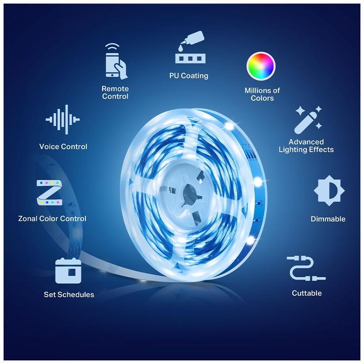 Produktbild TP-Link Tapo (Mehrfarbig, 500 cm, Indoor)