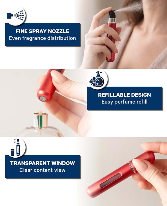 Produktbild Noya Parfumzerstäuber Rot 8ml