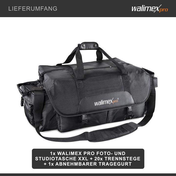 Produktbild Walimex Foto- und Studiotasche XXL (Kamera Schultertasche, 13 l)