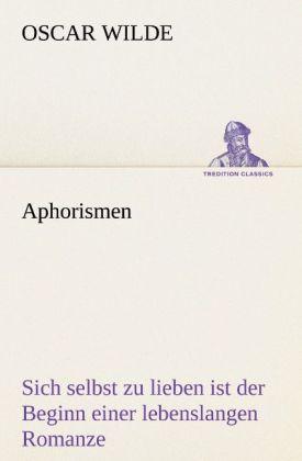 Produktbild Aphorismen (Deutsch, Oscar Wilde, 2012)