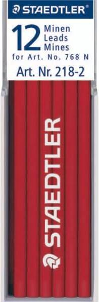 Immagine prodotto Staedtler Lumocolor omnichrome 218 ricarica non permanente (12 Pezzo/i, Rosso, 0.40 mm)