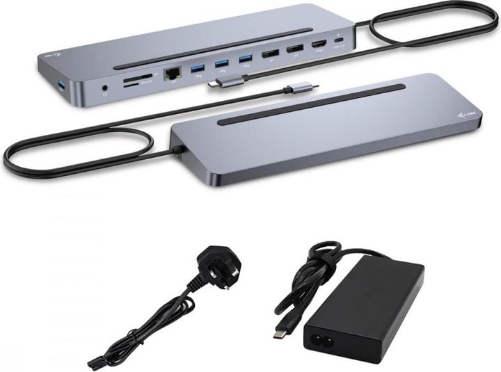 Produktbild i-tec USB-C Metal Ergonomic (USB-C, 11 Ports)