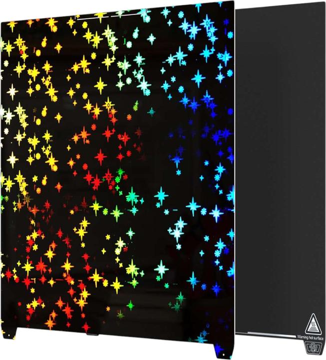 Produktbild Creality 370x370mm K2 Plus PEI Magnetische Federstahl Bauplatte Druckplattform Starry Night (Platte)