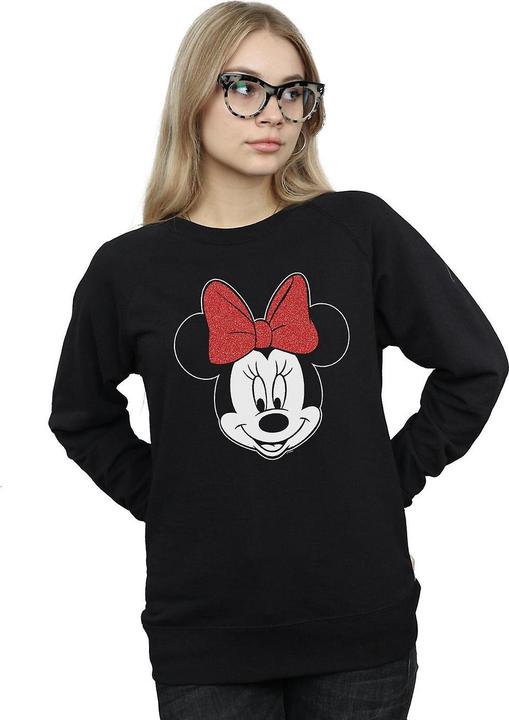 Immagine prodotto Disney Donna/Ladies Felpa in cotone con testa di Minnie Mouse (L)