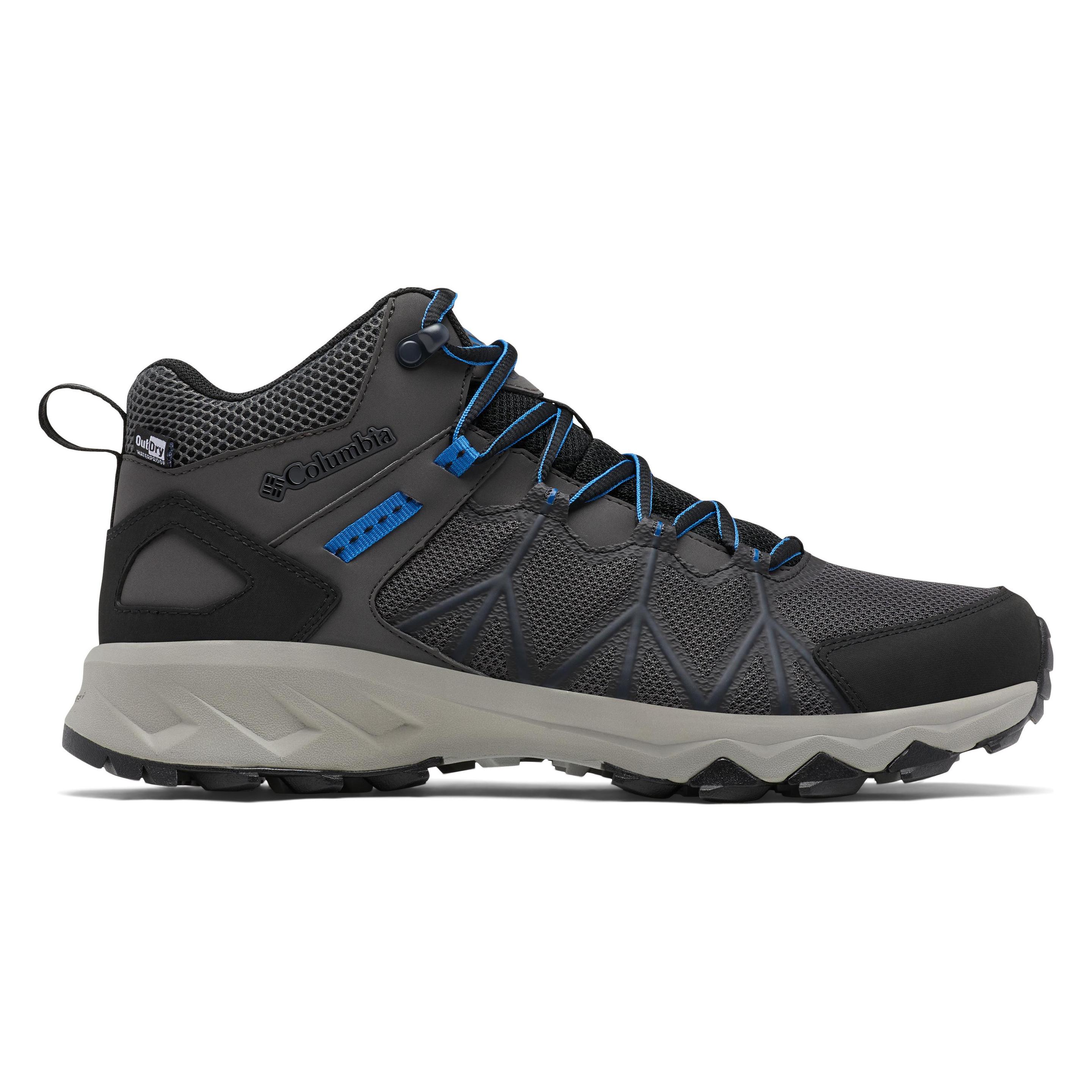 Columbia, Herren, Wanderschuhe, Peakfreak Ii Mid Outdry (46), Grau, Schwarz
