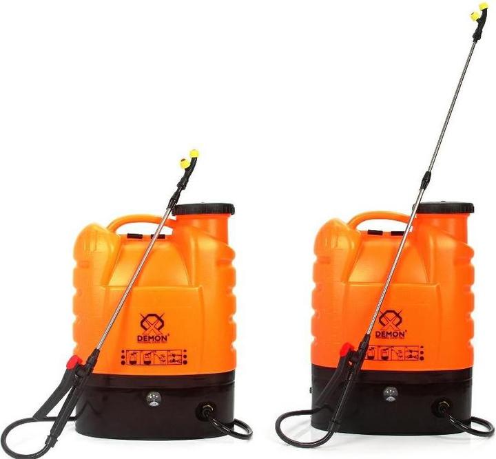 Fiskars Opryskiwacz Plecakowy Akumulatorowy 16l Demon (16 l)