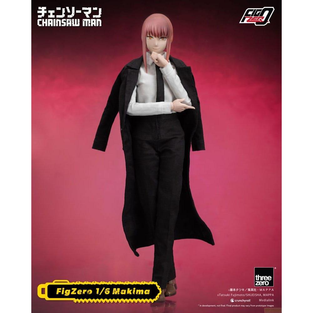 ThreeZero Chainsaw Man FigZero Actionfigur 1/6 Makima 28 cm