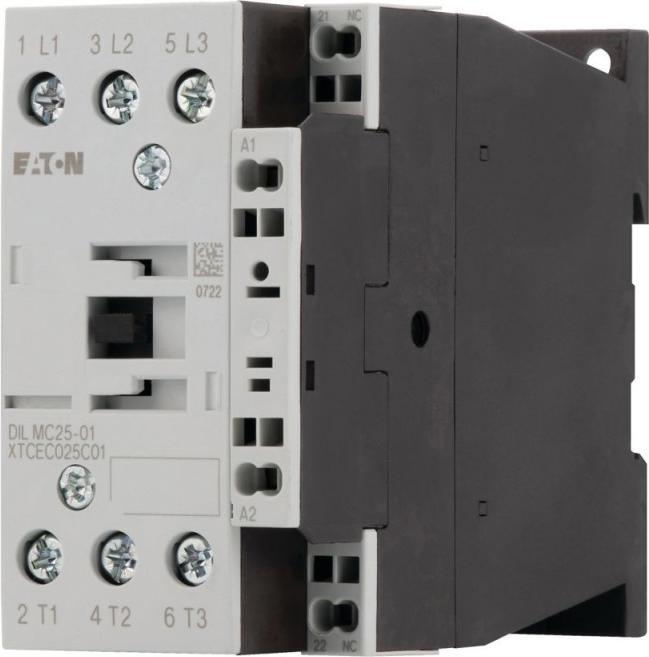 Produktbild Eaton Electric GmbH Leistungsschütz DILMC25-01 RDC24 11kW/400V DC