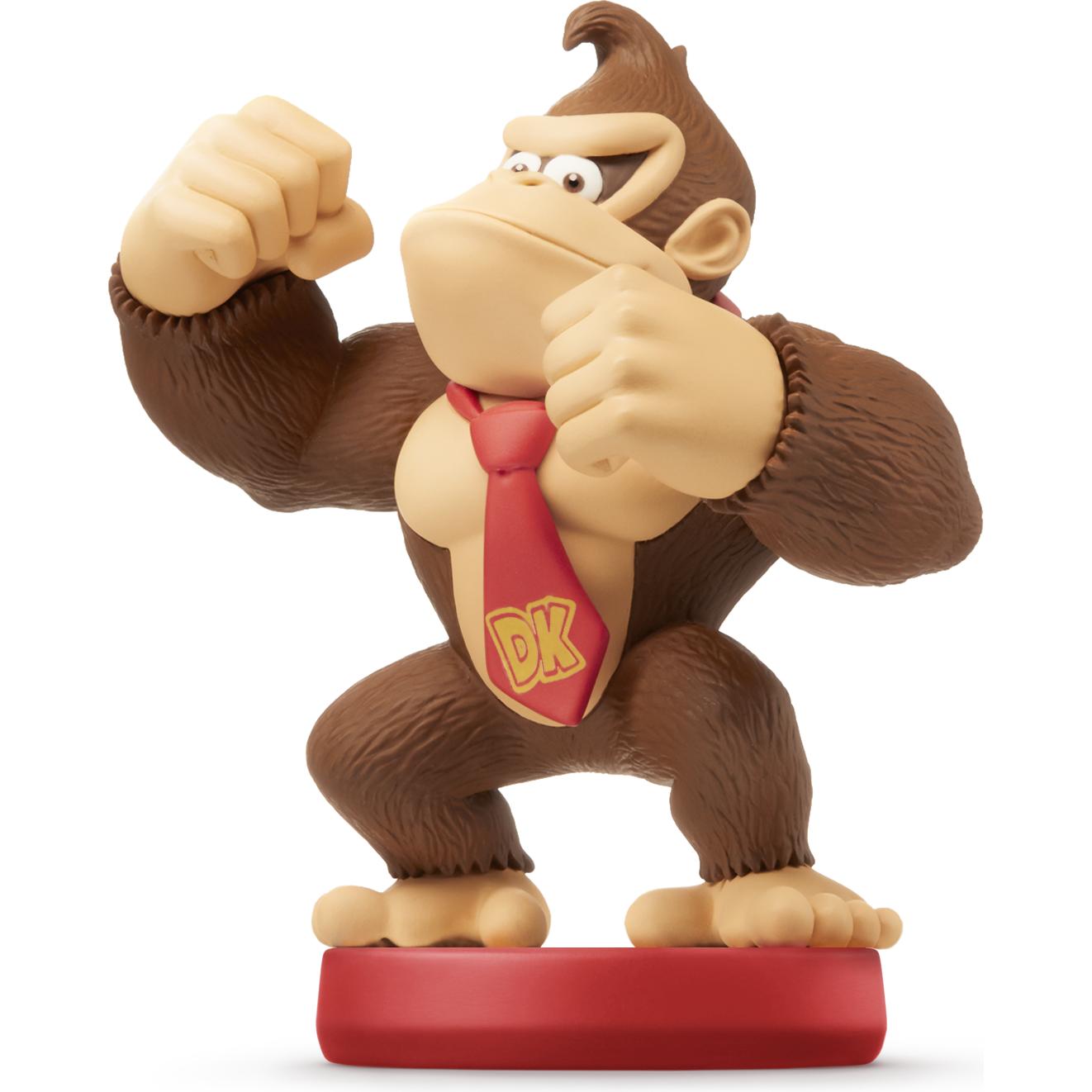 Nintendo amiibo Donkey Kong (3DS, Wii U, Switch), Altri accessori gaming, Beige, Marrone, Rosso