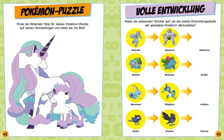 Actual product image Panini Pokémon: Entdecke Galar! (German, Maria S. Barbo, Nina Kavelar, Ron Zalme, Tracey West, 2022)