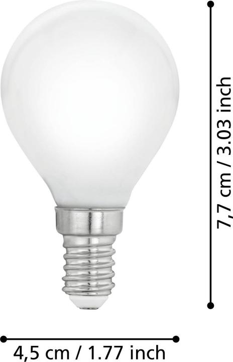 Produktbild EGLO Leuchmittel LED E14 (E14, 4.50 W, 470 lm, 1 x, D)