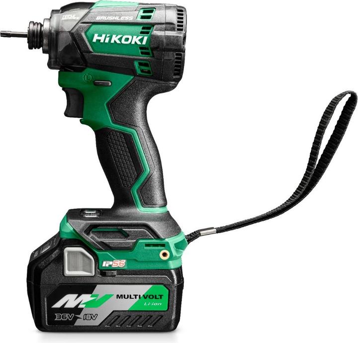 Hitachi HIKOKI ZAKRĘTARKA UDAROWA 18V 2xBSL36A18 MULTIVOLT 210Nm HITSYSTEM WH18DC WRZ (Fonctionnement sur batterie)