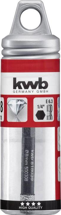 Actual product image kwb Tile drill bit 6Kant (8 mm)