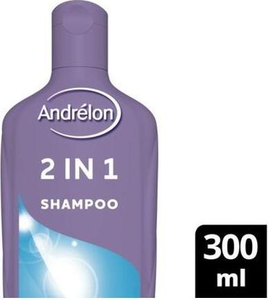 Actual product image Andrélon Andrelon Classic Shampoo And Conditioner 2 In 1 - 300 Ml (300 ml, Liquid shampoo)