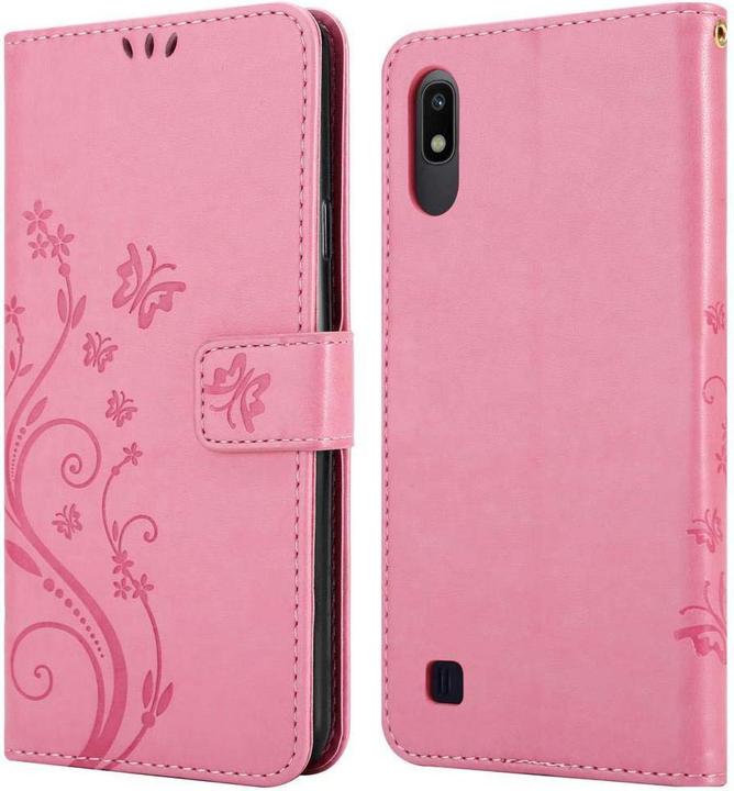 Actual product image Cadorabo Flower Book Cover (Samsung Galaxy A10)