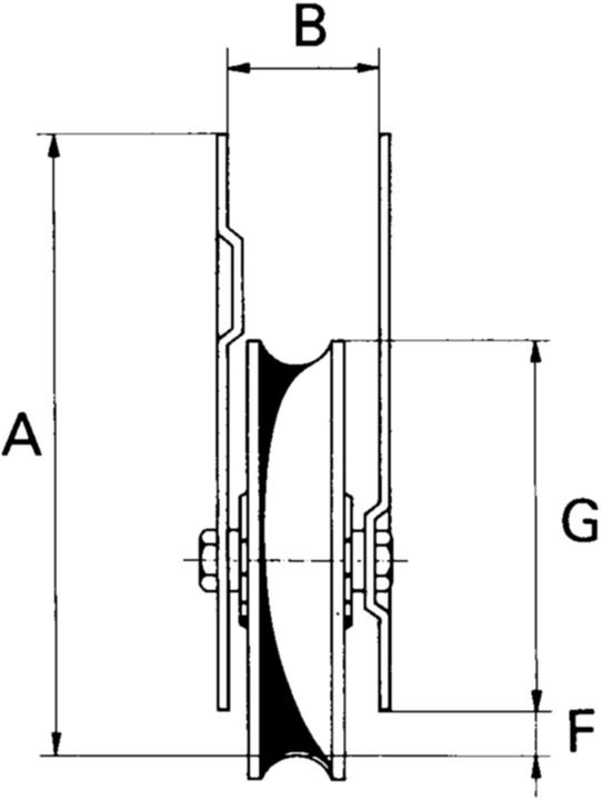 Image du produit Webi Galets de porte coulissante