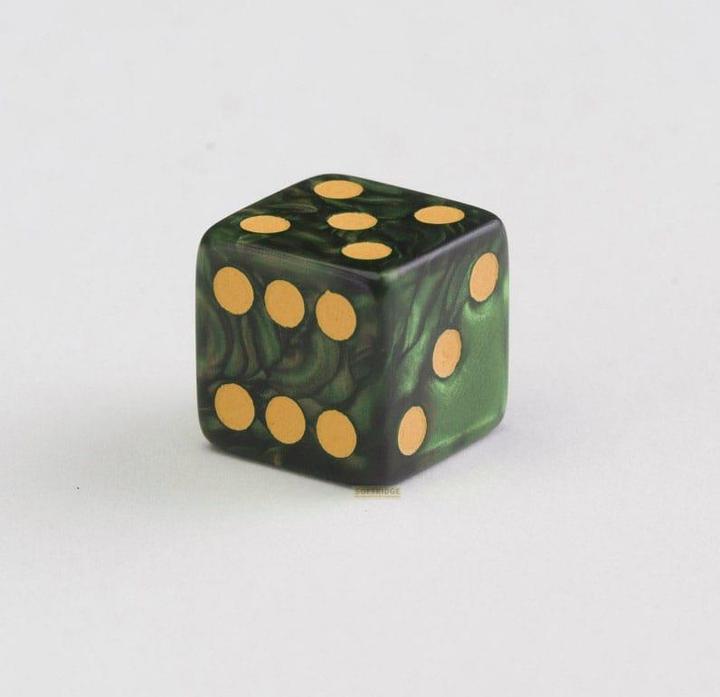 Actual product image Q Workshop Würfel Set Full Pack D6 Grün (20)