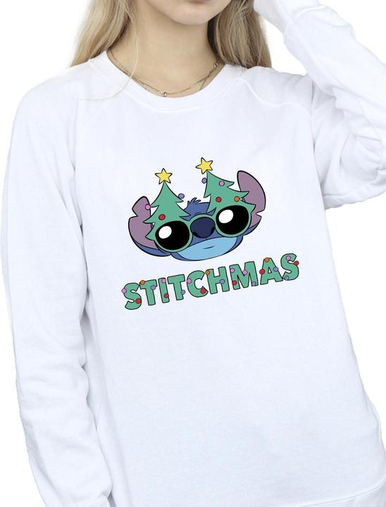 Produktbild Disney Lilo & Stitch Stitchmas Glasses Sweatshirt (L)