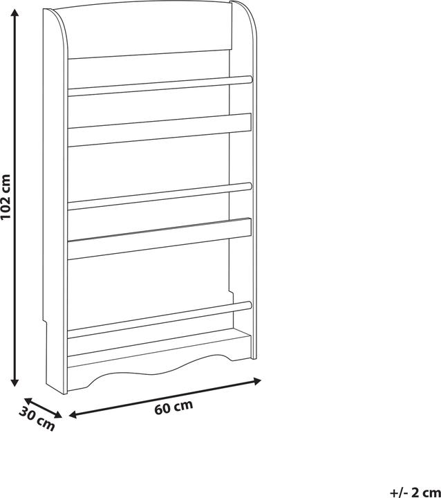 Produktbild Beliani Liloet (60 x 12 x 100 cm)