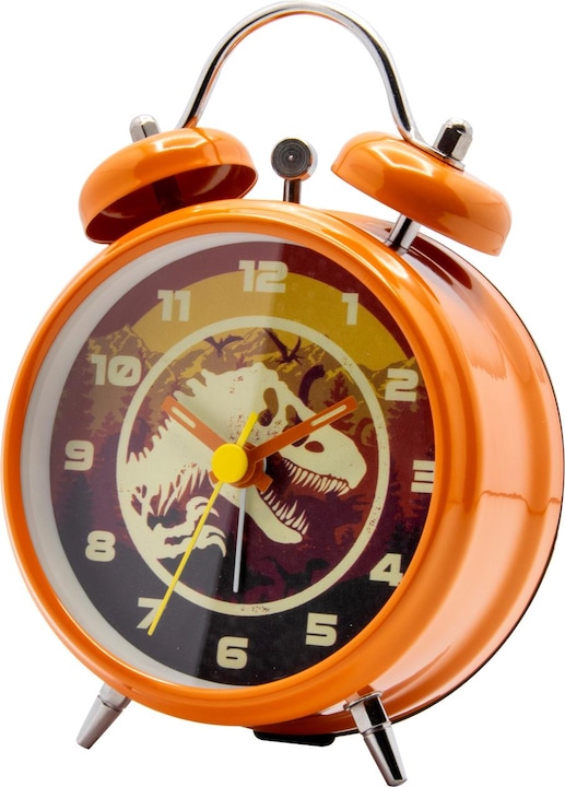 Actual product image Jurassic World Dominion Metal Twinbell Alarm Clock 8 cm