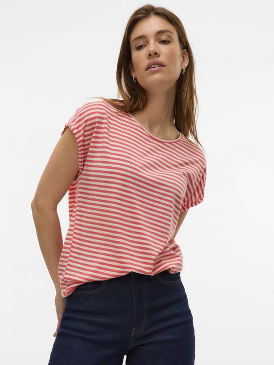 Actual product image Vero Moda Vmava Ss Top Stripe Ga Jrs Noos (XL)