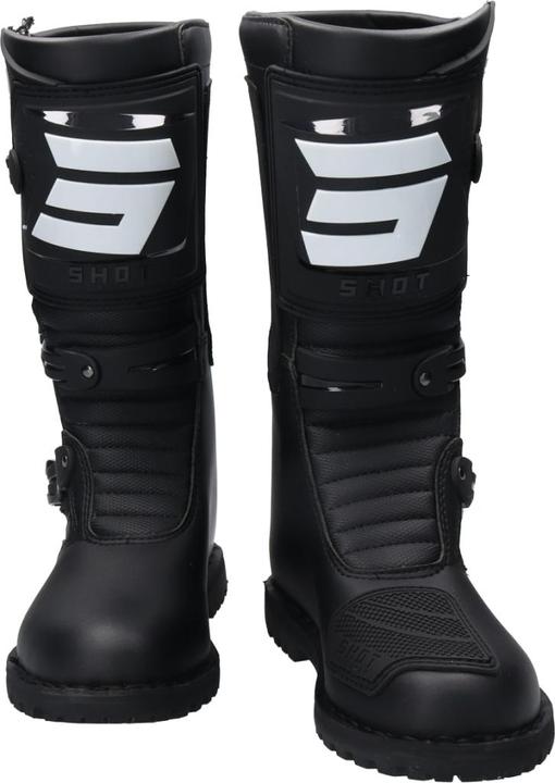 Immagine prodotto Shot ATV Stiefel lang schwarz 48 (Uomini, 48)