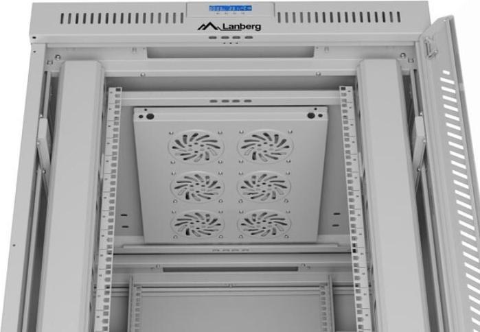 Produktbild Lanberg rack cabinet 42U 800x1000 glass (42 HE, 19 Zoll Rack)