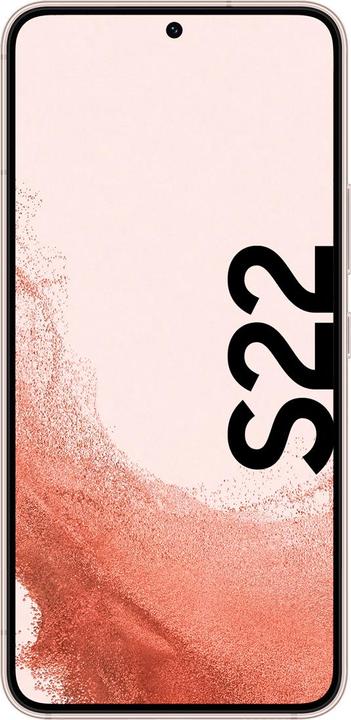 Actual product image Samsung Galaxy S22 EU (128 GB, Pink Gold, 6.10", Dual SIM, 50 Mpx, 5G)