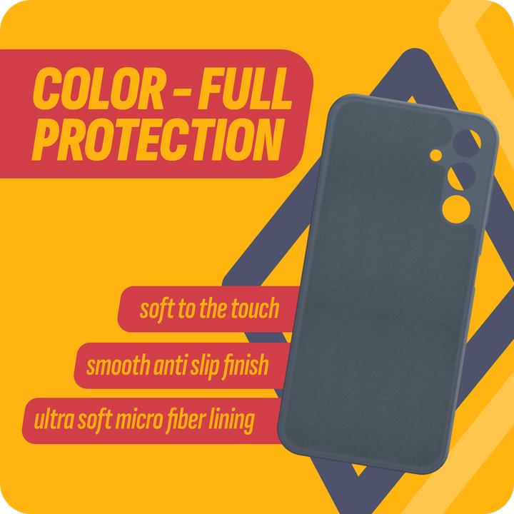 Produktbild Cazy Silikon Hülle Kompatibel mit Samsung Galaxy A15 / A15 5G - Soft TPU Schutz - (Samsung Galaxy A15, Samsung Galaxy A15 5G)