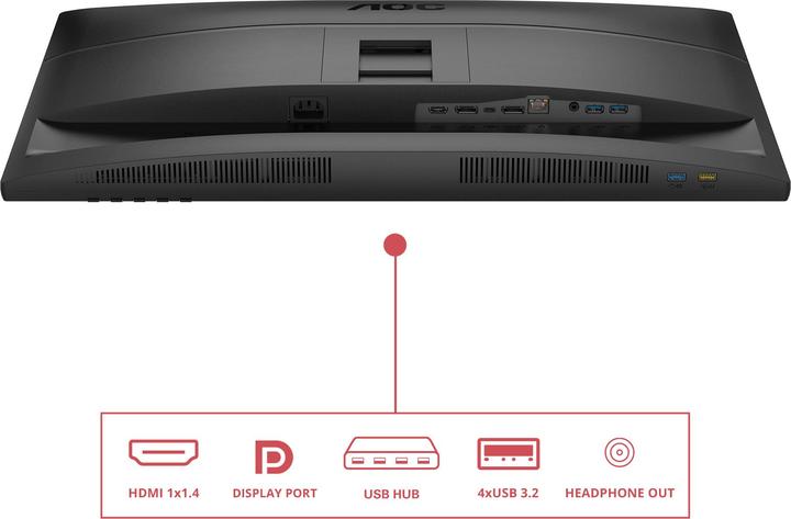 Actual product image AOC 27E4CV (1920 x 1080 pixels, 27")