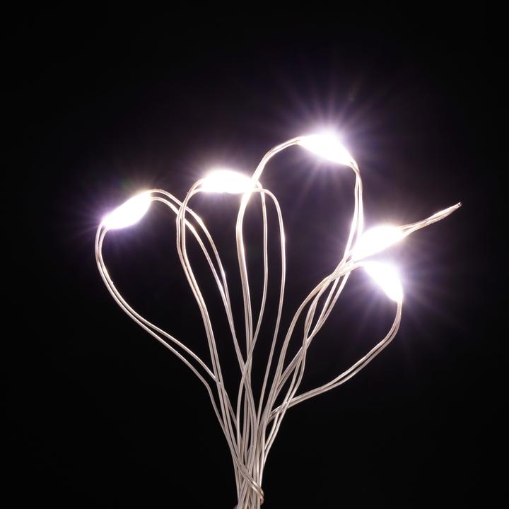 Produktbild VBS Micro-LED-Lichterkette, mit Timer, 10 LEDs, 3 Stück (0.82 m)